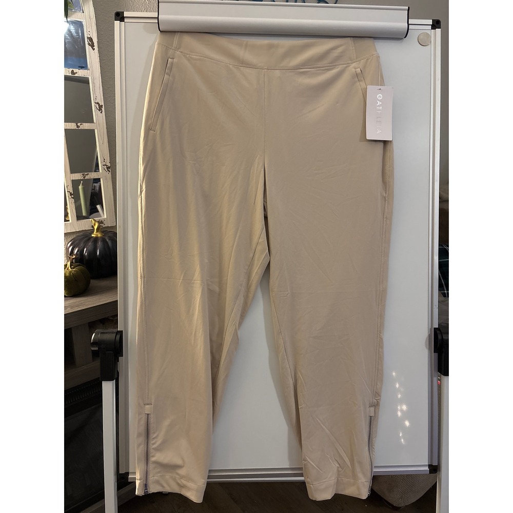 Athleta‎ NWT women's size 16 Brooklyn heights jogger pants beige